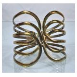 Vintage Brass Cuff Bracelet