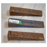 3 metal wedges