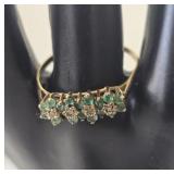 Vintage 375 Gold Ring Size 10.5
