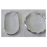 (2) 14K Earrings  2.29 Grams