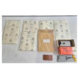 400, 360, 320, 150  grit sand paper, power sander