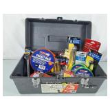 Mastercraft Plastic Tool Box w/Ratchett's, Socket