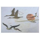 Assortment of Brass Birds