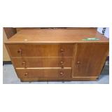 Wooden multi-drawer storage cabinet