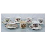 Collectoon of Cups & Saucers - Royal Vale, Queen