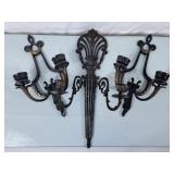 Trio of Wall Sconces