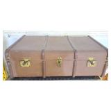 Vintage traveling suitcase