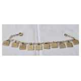 10 commandments charm Bracelet