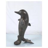 Unique Brass Dolphin Figurine