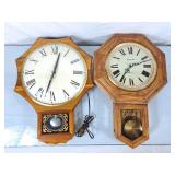 Vintage Bulova Regulator & United Clock Corp.