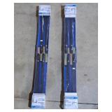 Pair of metal saw horses