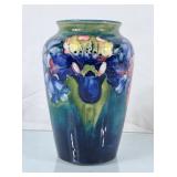 Stunning Moorcroft 6'H Tapered Vase - Iris &