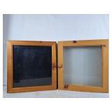 Pair of Glass Door Display Cabinets 20' X 21'