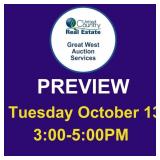 Preview: Tuesday Oct 13, 3:00-5:00 PM