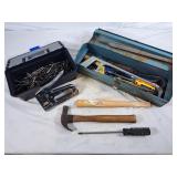 Assortment of Drill Bits, Hand Tools, File Set,