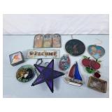 Collection of Suncatchers & Trinket Boxes