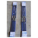 Pair of metal saw horses