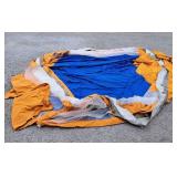 Large canvas trailer tent cover 109'lï¿½144'w