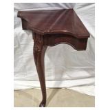 Wooden corner shelf. 17' l x 22' w x 30' h