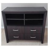 Modern storage cabinet.