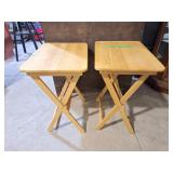 Pair of TV trays