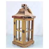 Copper Topped Lantern - 16'H