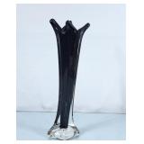 Vintage Rosenthal Glass Vase - 18.5'H, Stamped