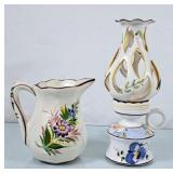Beautiful Hand Painted in Portugal Pottery