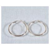 Gorgeous 925 hoop earrings