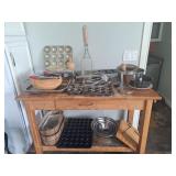 Assortment of Baking Pans, Cutting Boards,