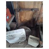 Fans, Heater, & Metal Base w/Wheels