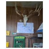 John Deere Key Holder, Free Antlers & Beer Sign