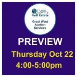 Preview: Thursday Oct 22, 4:00-5:00pm