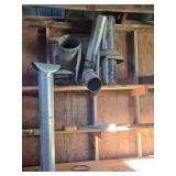 Chimney pipe parts 44"h