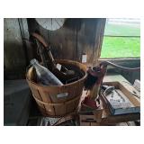 Vintage Cast Water Pump. Wood Planes, Horse Shoe,