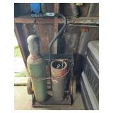 Pair of Torch Tanks w/Cart