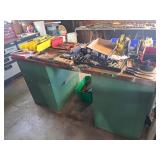 Metal Workbench, Files, Knives, Hardware, Drill