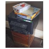 Epson Workforce Pro Printer & Wood Box Full of