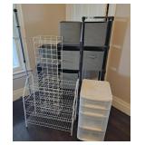 Assortment of Closet Organizers