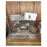 Assortment of animal traps