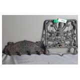 Vintage Cast Haircut Sign & Picture Frame