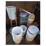 Five Gallon Pails, Milk Crates & Hardware