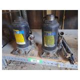 Pair of Hydraulic Bottle Jacks