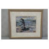 Sea Picture In Frame