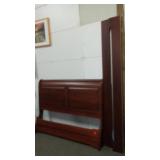 Red Hardwood Bed Matches 207