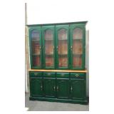 Green 2 Piece Painted Cabinet Matches 214 &