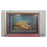 Terry Redkin Country Scene Picture
