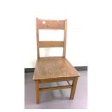 Ard Wood Chair  Sits Low H