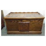 41x21x21 Hardwood Chest