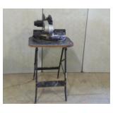 Chopsaw On Work Table